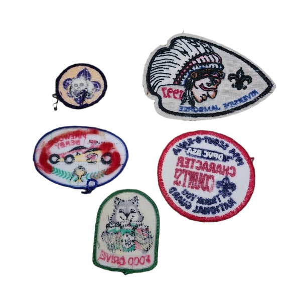 Lot of vintage scout patches - Picture 2 of 2